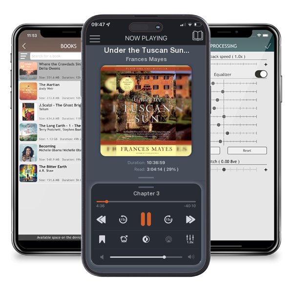 Download fo free audiobook Under the Tuscan Sun: 20th-Anniversary Edition by Frances Mayes and listen anywhere on your iOS devices in the ListenBook app.