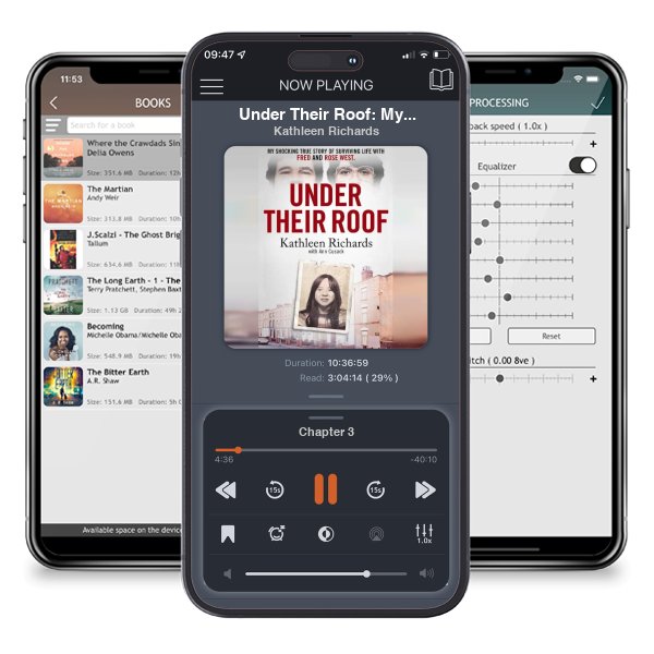 Download fo free audiobook Under Their Roof: My shocking true story of surviving serial killers Fred and Rose West by Kathleen Richards and listen anywhere on your iOS devices in the ListenBook app.