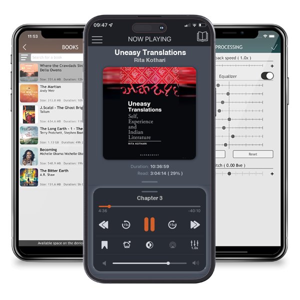 Download fo free audiobook Uneasy Translations by Rita Kothari and listen anywhere on your iOS devices in the ListenBook app.