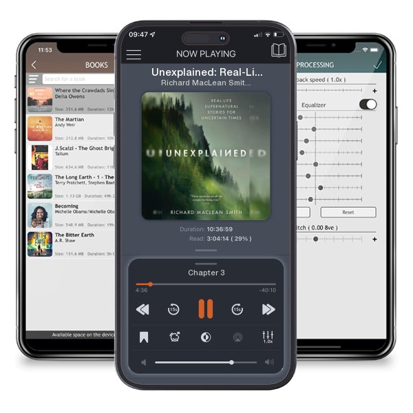 Download fo free audiobook Unexplained: Real-Life Supernatural Stories for Uncertain Times by Richard MacLean Smith and listen anywhere on your iOS devices in the ListenBook app.