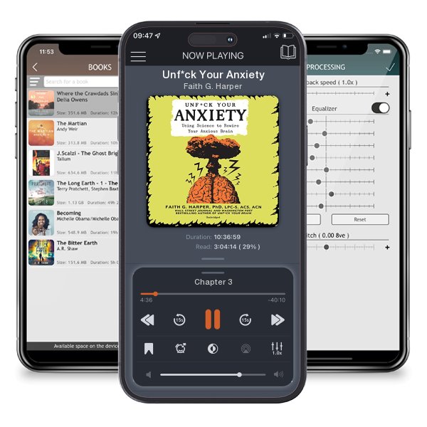Download fo free audiobook Unf*ck Your Anxiety by Faith G. Harper and listen anywhere on your iOS devices in the ListenBook app.