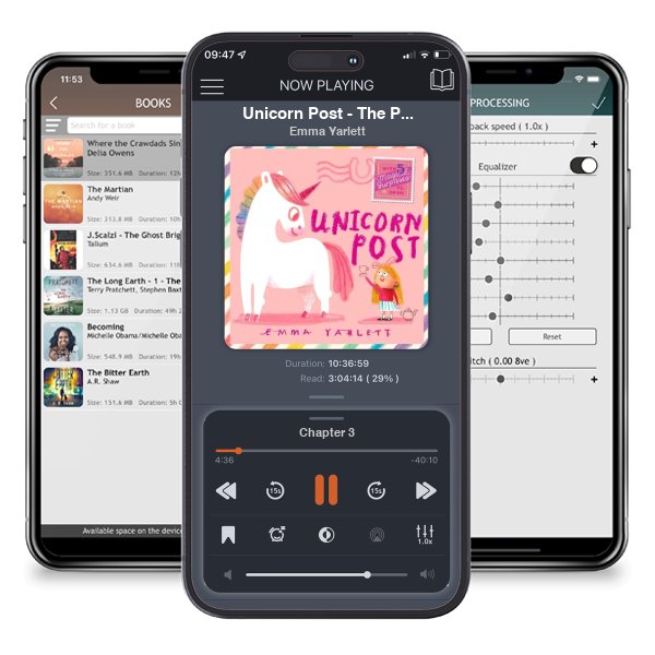 Download fo free audiobook Unicorn Post - The Post Bag by Emma Yarlett and listen anywhere on your iOS devices in the ListenBook app.