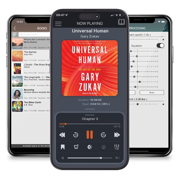 Download fo free audiobook Universal Human by Gary Zukav and listen anywhere on your iOS devices in the ListenBook app.