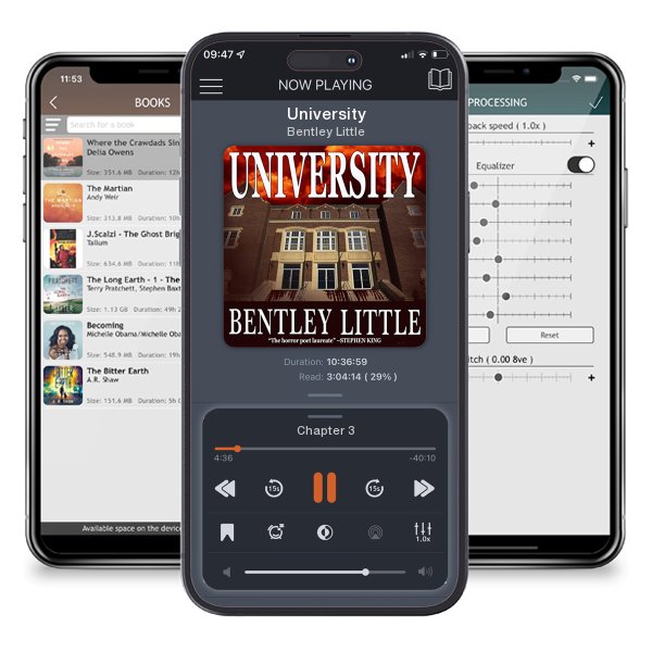 Download fo free audiobook University by Bentley Little and listen anywhere on your iOS devices in the ListenBook app.