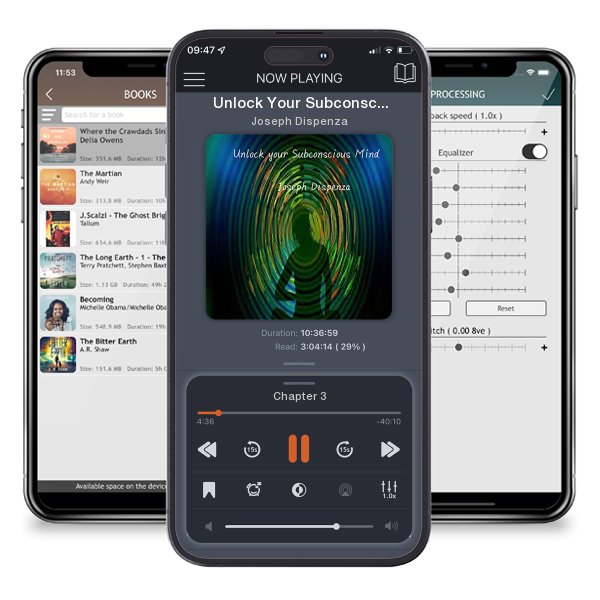 Download fo free audiobook Unlock Your Subconscious Mind by Joseph Dispenza and listen anywhere on your iOS devices in the ListenBook app.