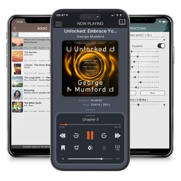 Download fo free audiobook Unlocked: Embrace Your Greatness, Find the Flow, Discover... by George Mumford and listen anywhere on your iOS devices in the ListenBook app.