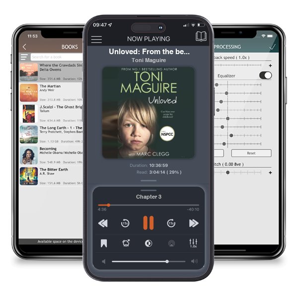 Download fo free audiobook Unloved: From the bestselling author, Toni Maguire comes a new story of abuse and survival by Toni Maguire and listen anywhere on your iOS devices in the ListenBook app.