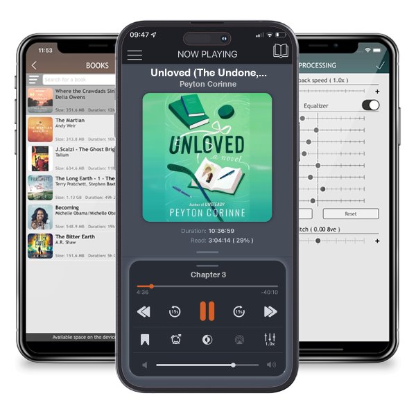 Download fo free audiobook Unloved (The Undone, #2) by Peyton Corinne and listen anywhere on your iOS devices in the ListenBook app.