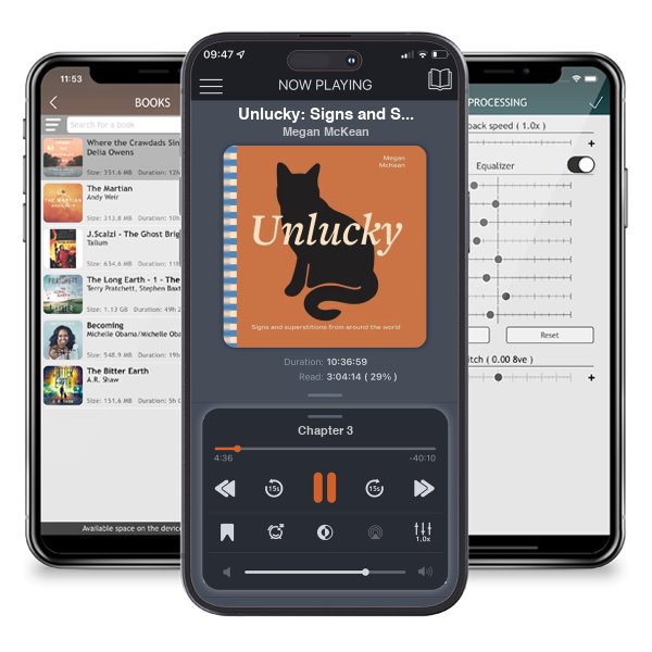 Download fo free audiobook Unlucky: Signs and Superstitions From Around The World by Megan McKean and listen anywhere on your iOS devices in the ListenBook app.