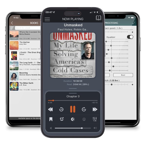 Download fo free audiobook Unmasked by Paul Holes; Robin Gaby Fisher and listen anywhere on your iOS devices in the ListenBook app.