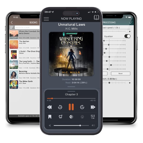 Download fo free audiobook Unnatural Laws by H.C. Mills and listen anywhere on your iOS devices in the ListenBook app.