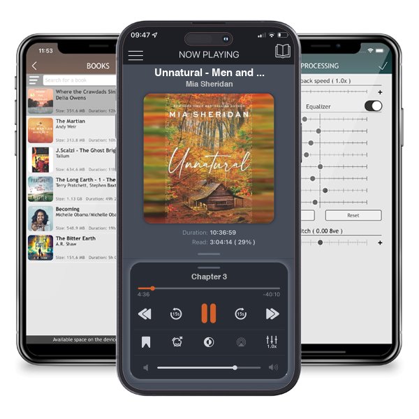 Download fo free audiobook Unnatural - Men and Monsters by Mia Sheridan and listen anywhere on your iOS devices in the ListenBook app.