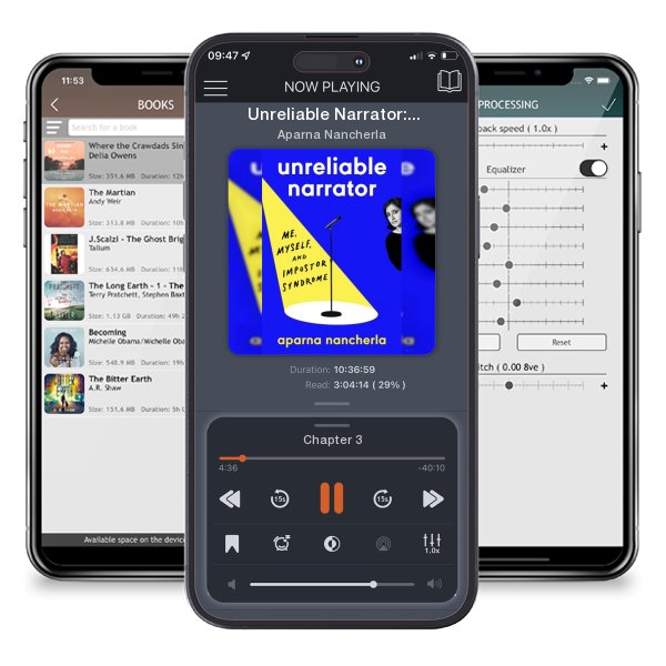 Download fo free audiobook Unreliable Narrator: Me, Myself, and Impostor Syndrome by Aparna Nancherla and listen anywhere on your iOS devices in the ListenBook app.