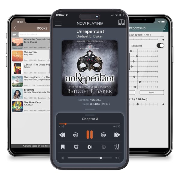 Download fo free audiobook Unrepentant by Bridget E. Baker and listen anywhere on your iOS devices in the ListenBook app.