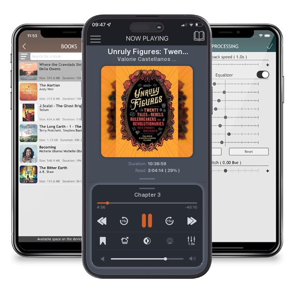 Download fo free audiobook Unruly Figures: Twenty Tales of Rebels, Rulebreakers, and Revolutionaries You've (Probably) Never Heard Of by Valorie Castellanos Clark and listen anywhere on your iOS devices in the ListenBook app.