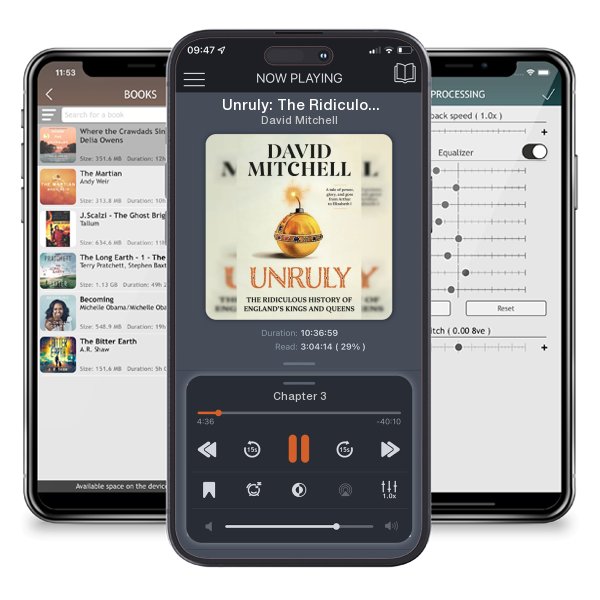 Download fo free audiobook Unruly: The Ridiculous History of England's Kings and Queens by David Mitchell and listen anywhere on your iOS devices in the ListenBook app.