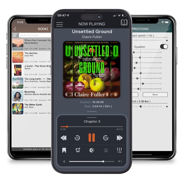 Download fo free audiobook Unsettled Ground by Claire Fuller and listen anywhere on your iOS devices in the ListenBook app.