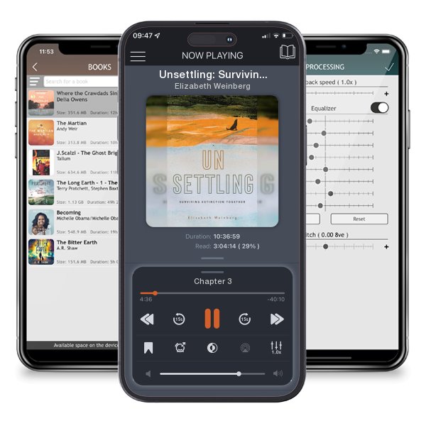 Download fo free audiobook Unsettling: Surviving Extinction Together by Elizabeth Weinberg and listen anywhere on your iOS devices in the ListenBook app.
