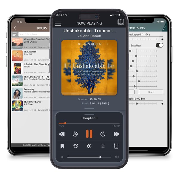 Download fo free audiobook Unshakeable: Trauma-Informed Mindfulness and Collective... by Jo-Ann Rosen and listen anywhere on your iOS devices in the ListenBook app.