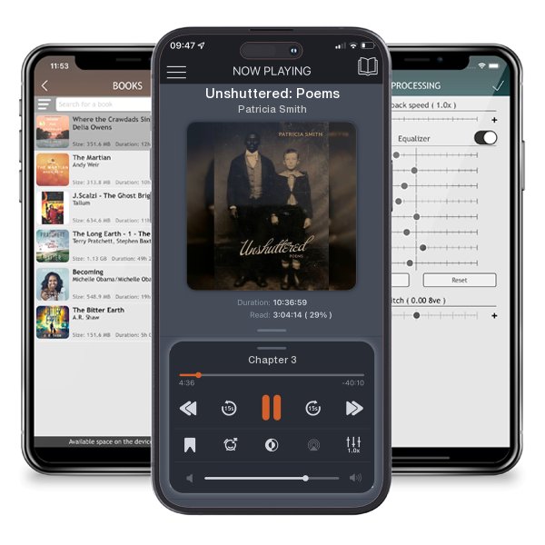 Download fo free audiobook Unshuttered: Poems by Patricia Smith and listen anywhere on your iOS devices in the ListenBook app.
