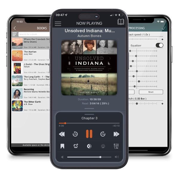 Download fo free audiobook Unsolved Indiana: Murder Mysteries, Bizarre Deaths &... by Autumn Bones and listen anywhere on your iOS devices in the ListenBook app.