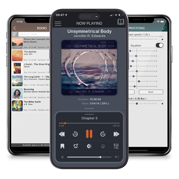 Download fo free audiobook Unsymmetrical Body by Jennifer R. Edwards and listen anywhere on your iOS devices in the ListenBook app.