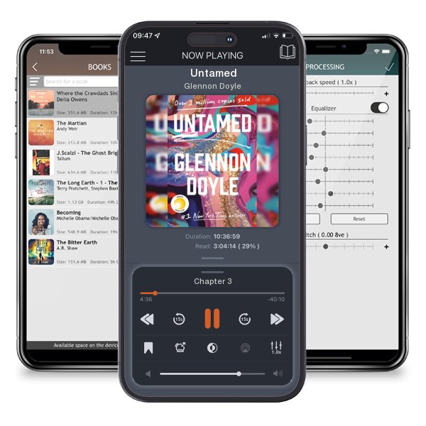 Download fo free audiobook Untamed by Glennon Doyle and listen anywhere on your iOS devices in the ListenBook app.