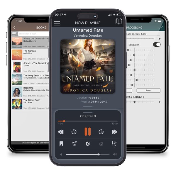 Download fo free audiobook Untamed Fate by Veronica Douglas and listen anywhere on your iOS devices in the ListenBook app.
