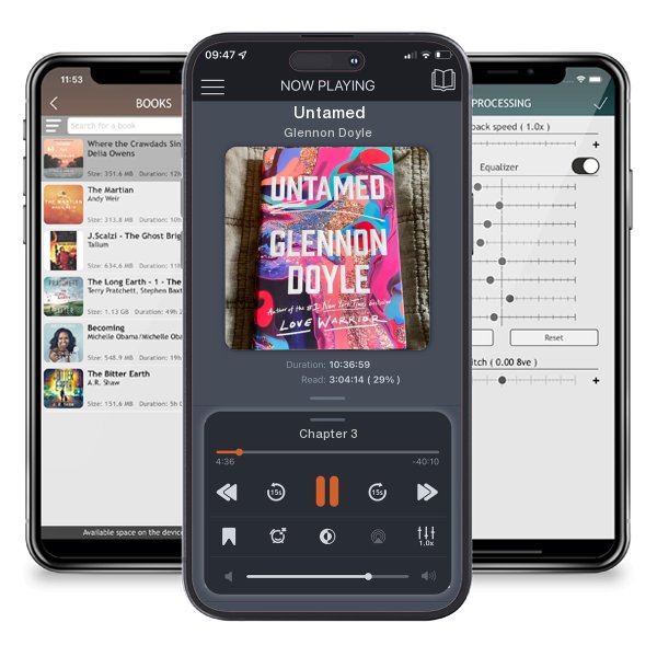 Download fo free audiobook Untamed by Glennon Doyle and listen anywhere on your iOS devices in the ListenBook app.