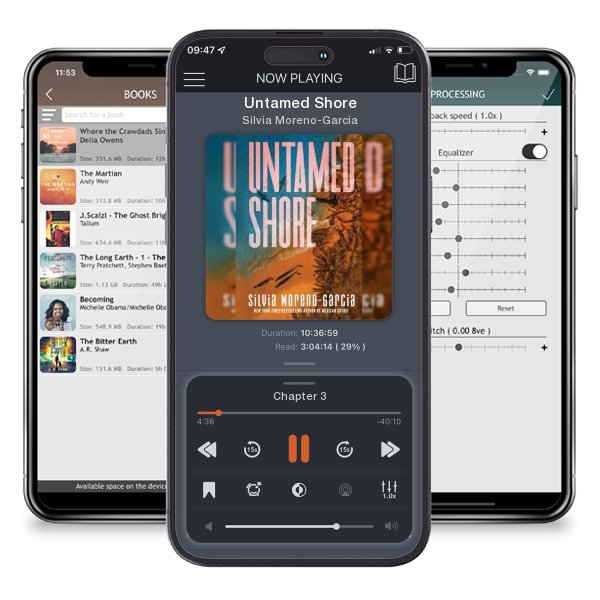 Download fo free audiobook Untamed Shore by Silvia Moreno-Garcia and listen anywhere on your iOS devices in the ListenBook app.