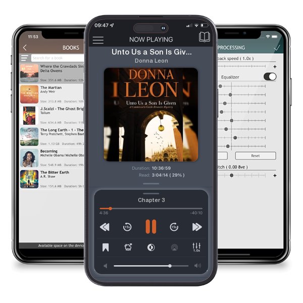 Download fo free audiobook Unto Us a Son Is Given: A Comissario Guido Brunetti Mystery by Donna Leon and listen anywhere on your iOS devices in the ListenBook app.
