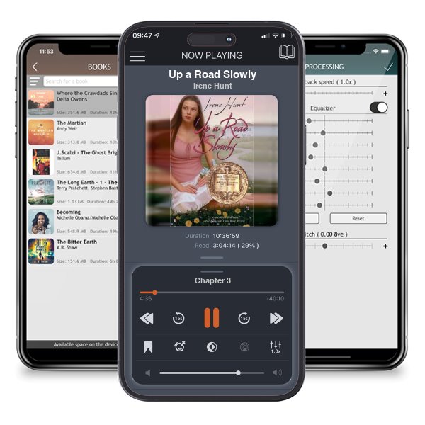 Download fo free audiobook Up a Road Slowly by Irene Hunt and listen anywhere on your iOS devices in the ListenBook app.