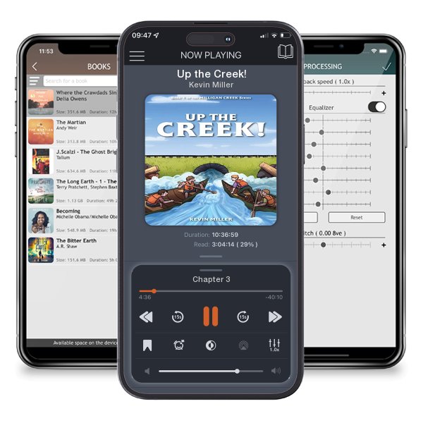 Download fo free audiobook Up the Creek! by Kevin Miller and listen anywhere on your iOS devices in the ListenBook app.