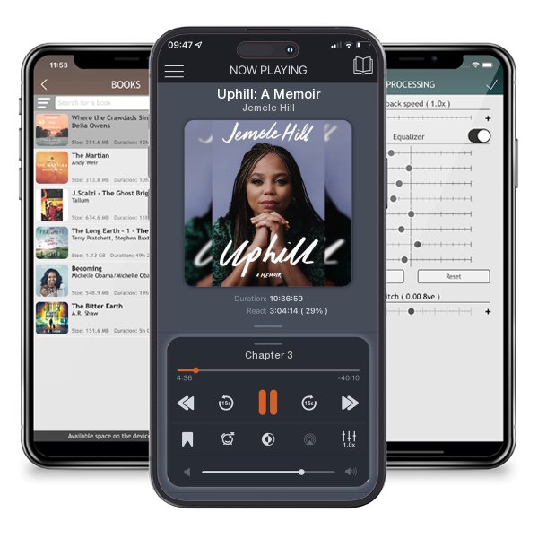 Download fo free audiobook Uphill: A Memoir by Jemele Hill and listen anywhere on your iOS devices in the ListenBook app.