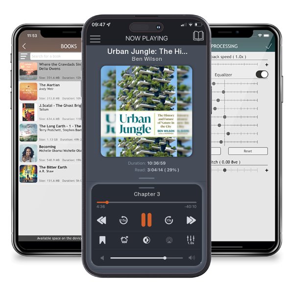 Download fo free audiobook Urban Jungle: The History and Future of Nature in the City by Ben Wilson and listen anywhere on your iOS devices in the ListenBook app.