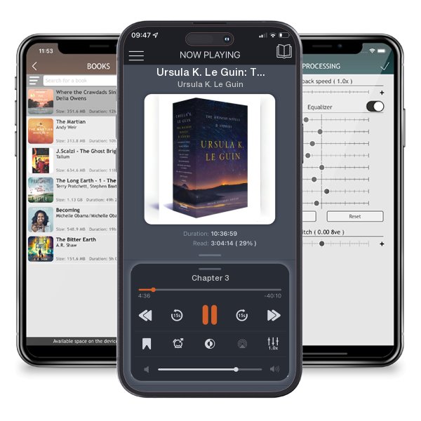 Download fo free audiobook Ursula K. Le Guin: The Hainish Novels and Stories: A Library... by Ursula K. Le Guin and listen anywhere on your iOS devices in the ListenBook app.