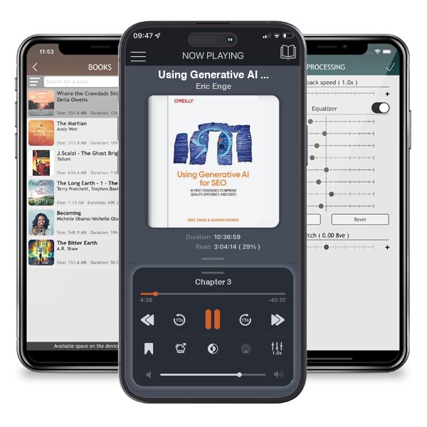 Download fo free audiobook Using Generative AI for SEO: Scaling Content Development and Driving Search Engine Optimization by Eric Enge and listen anywhere on your iOS devices in the ListenBook app.