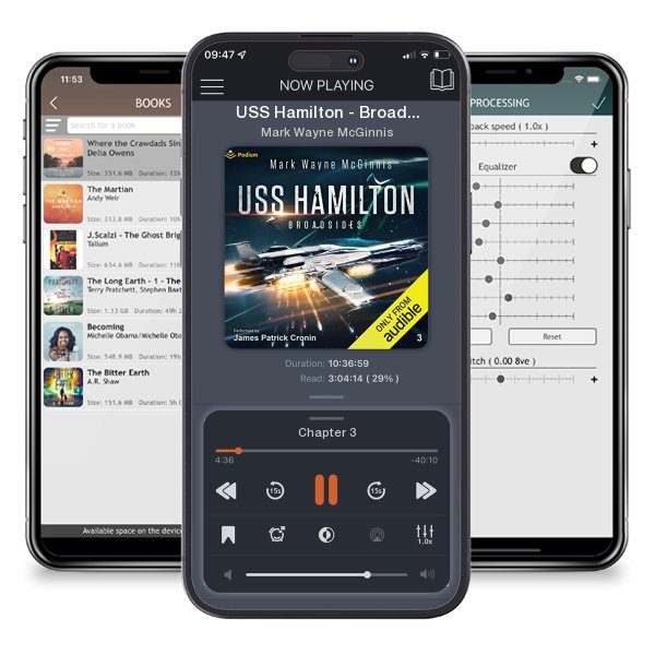 Download fo free audiobook USS Hamilton - Broadsides by Mark Wayne McGinnis and listen anywhere on your iOS devices in the ListenBook app.