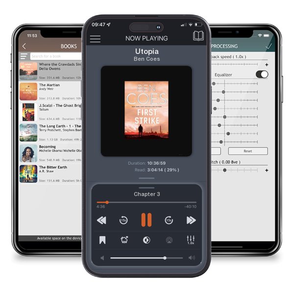 Download fo free audiobook Utopia by Ben Coes and listen anywhere on your iOS devices in the ListenBook app.
