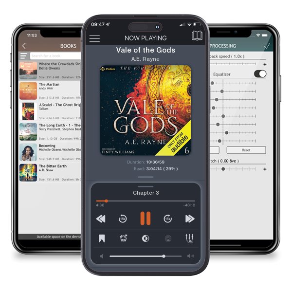 Download fo free audiobook Vale of the Gods by A.E. Rayne and listen anywhere on your iOS devices in the ListenBook app.