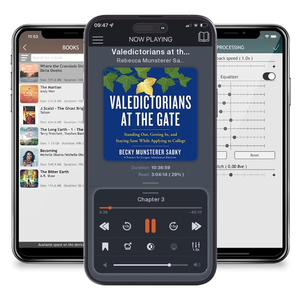 Download fo free audiobook Valedictorians at the Gate by Rebecca Munsterer Sabky and listen anywhere on your iOS devices in the ListenBook app.