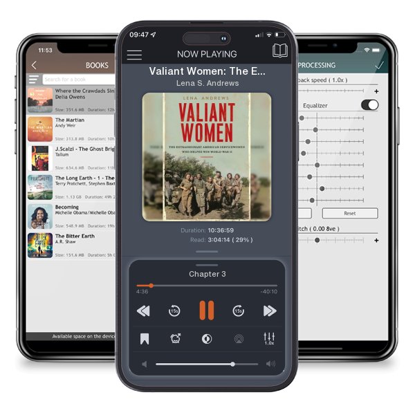 Download fo free audiobook Valiant Women: The Extraordinary American Servicewomen Who... by Lena S. Andrews and listen anywhere on your iOS devices in the ListenBook app.