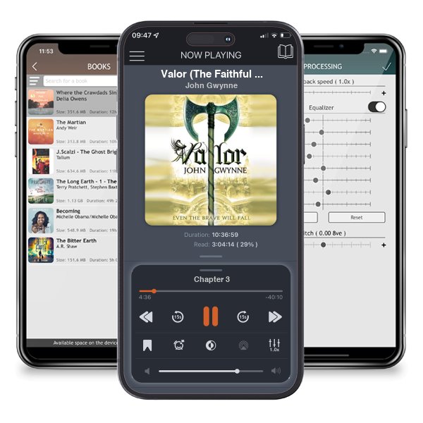 Download fo free audiobook Valor (The Faithful and the Fallen, #2) by John Gwynne and listen anywhere on your iOS devices in the ListenBook app.