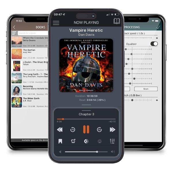 Download fo free audiobook Vampire Heretic by Dan Davis and listen anywhere on your iOS devices in the ListenBook app.