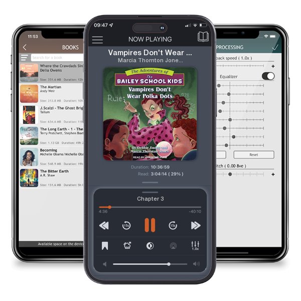 Download fo free audiobook Vampires Don't Wear Polka Dots by Marcia Thornton Jones and listen anywhere on your iOS devices in the ListenBook app.