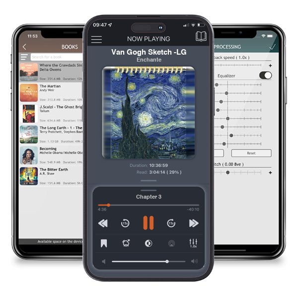 Download fo free audiobook Van Gogh Sketch -LG by Enchante and listen anywhere on your iOS devices in the ListenBook app.