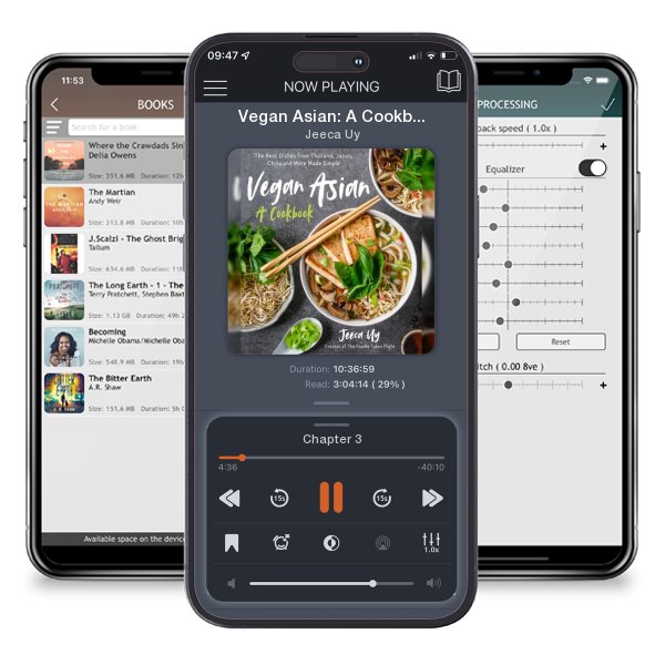 Download fo free audiobook Vegan Asian: A Cookbook: The Best Dishes from Thailand,... by Jeeca Uy and listen anywhere on your iOS devices in the ListenBook app.