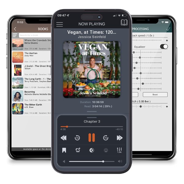 Download fo free audiobook Vegan, at Times: 120+ Recipes for Every Day or Every So Often by Jessica Seinfeld and listen anywhere on your iOS devices in the ListenBook app.