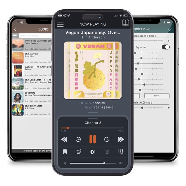 Download fo free audiobook Vegan Japaneasy: Over 80 Delicious Plant-Based Japanese Recipes by Tim Anderson and listen anywhere on your iOS devices in the ListenBook app.