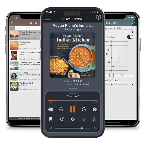 Download fo free audiobook Vegan Richa's Indian Kitchen: Traditional and Creative... by Richa Hingle and listen anywhere on your iOS devices in the ListenBook app.